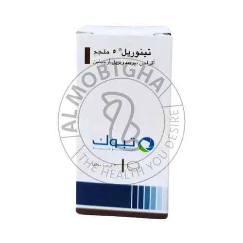 تينوريل 5 ملجم - علاج ارتفاع ضغط الدم وقصور القلب - 30 قرص
