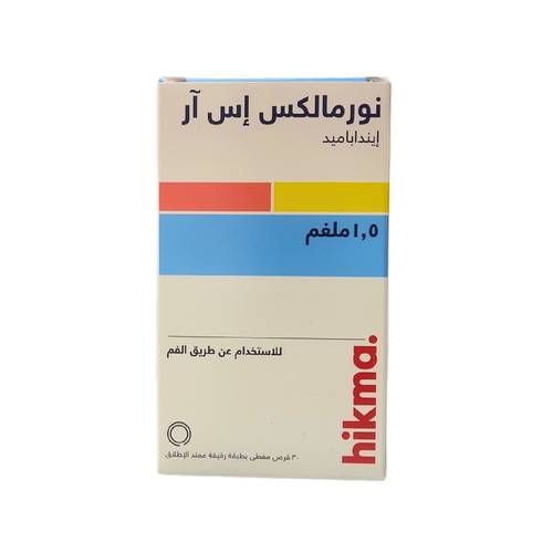نورمالكس اس ار - إنداباميد - 1.5 مجم 30 قرص