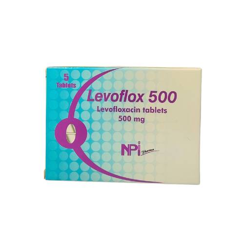 ليفوفلوكس - ليفوفلوكساسين - 500 مجم 5 قرص
