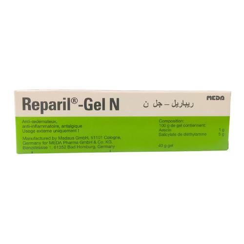 ريباريل جل - مضاد للالتهاب ويخفف التورم - 40جم