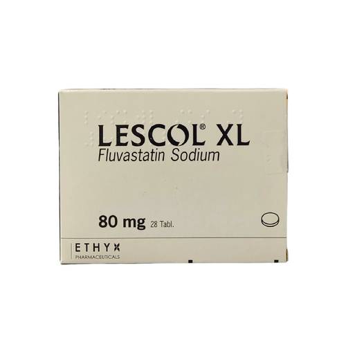LESCOL XL 80 MG 28TAB