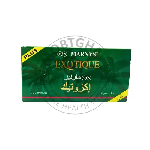 مارنيز اكسوتك - زيادة الطاقة وتحسين الأداء - 30 كبسولة