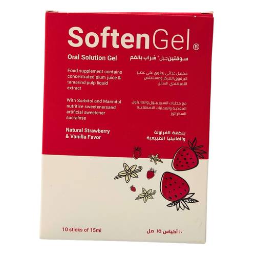 سوفتين جيل شراب بالفم 10كيس *15ملل
