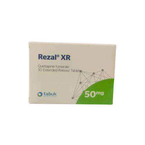 ريزال اكس ار - كويتابين - 50ملجم - 30قرص