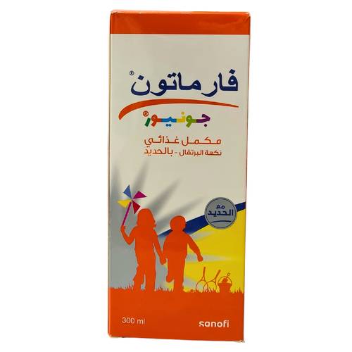 فارماتون - جونيور - شراب بالحديد - 300 ملل