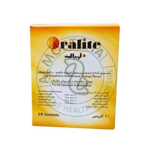 أورالايت - علاج الجفاف - 10 أكياس