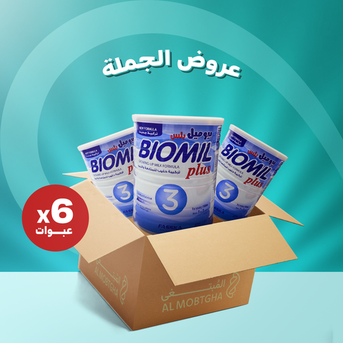 بيوميل - رقم 3 -  كرتون - 6 عبوات - 400جرام