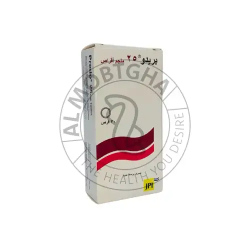 بريدو 25 ملجم بريدنيزولون - 30 قرص