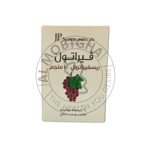 جى بى فيراترول - دعم صحة القلب والأوعية الدموية - 60 قرص