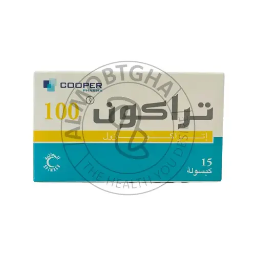 تراكون 100 ملجم - علاج العدوى الفطرية - 15 كبسولة