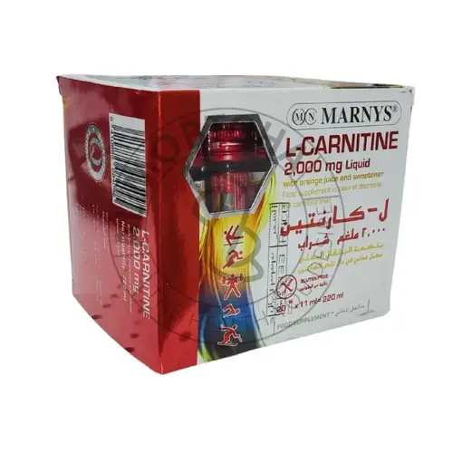 ال-كارنيتين 2000 مارنيز مكمل غذائي - 220 مل