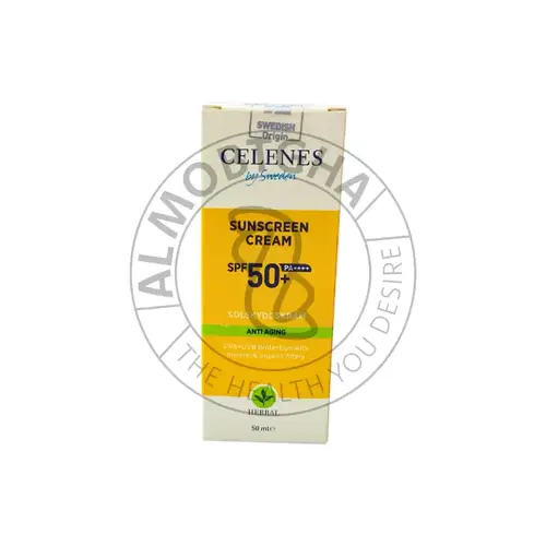 كريم واقي من الشمس SPF50+ لجميع أنواع البشرة سيلينس - حماية شاملة من الشمس - 50 مل