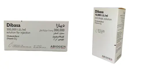 ديبازا فيتامين د 300000 - أمبول + ديبازا قطرات