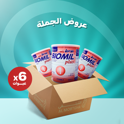 بيوميل - رقم 1 -  كرتون - 6 عبوات -  400 جرام