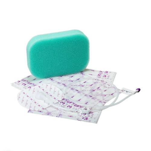 medium - green - 12.5cm x 18cm x 3.3 cm - foam kit genadyne