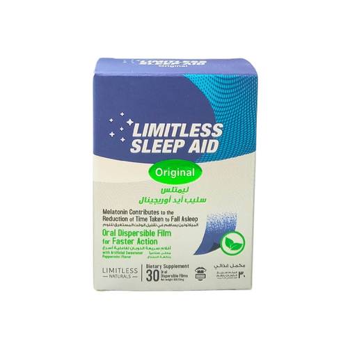 LIMITLESS SLEEP AID ORIGINAL 30 ORAL STRIPS