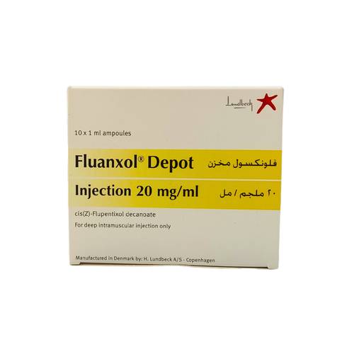 فلونيكسول ديبوت - فلوبنتيكسول - 20 مجم /1ملل -  10 امبول * 1مل