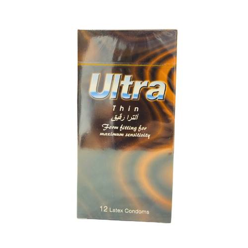 الترا - واقى ذكرى رقيق - 12 قطعه