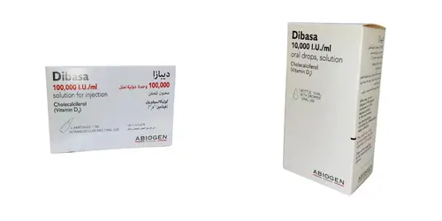 ديبازا فيتامين د - 100000 أمبولات + ديبازا قطرات 