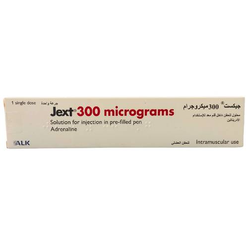 جيكست أدرينالين - 300 ميكروجرام - قلم مسبق التعبئة (حقنة ذاتية)
