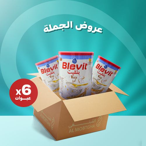بليفيت - ارز وحليب - كرتون - 6 عبوات - 350جرام