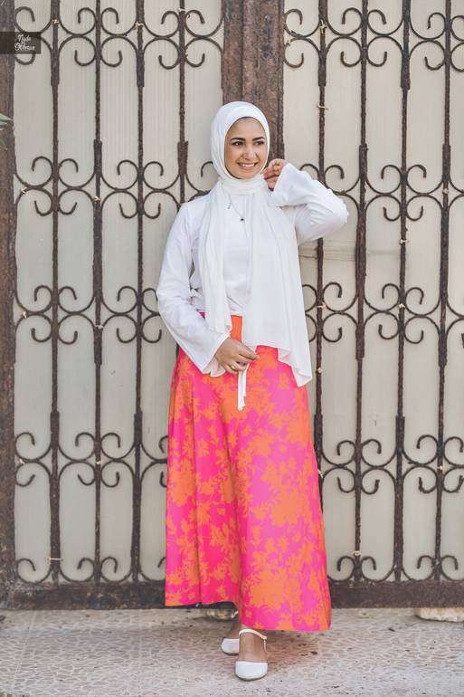 Island Tropical Long Skirt