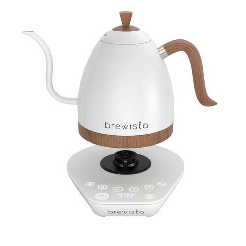 Brewista White Wooden Kettle 1 Liter