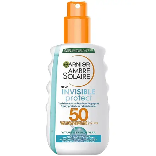 غارنيه - أمبر سولير واقي شمس SPF50 بخاخ  – 200 مل