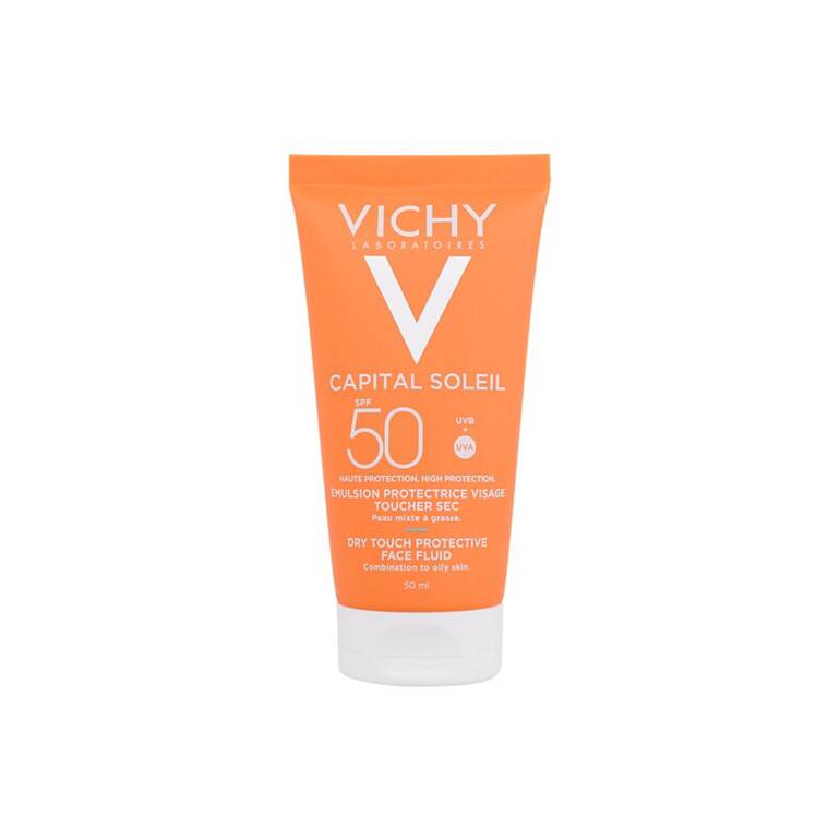 فيشي كابيتال سوليل SPF50 + سائل مطفأ اللمعة للوجه ذو ملمس جاف 50مل