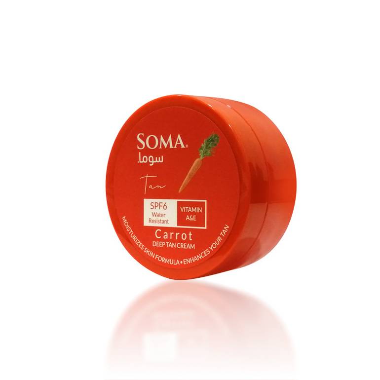 سوما-سوما- تان كريم غامق بزيت الجزر 150 g