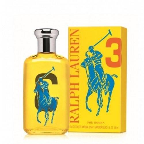 عطر رالف لورين بيغ بوني الاصفر النسائي رقم 3 او دو تواليت 100مل