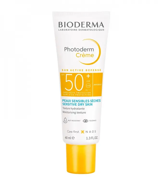 بيوديرما-واقي شمس للبشره الجافه والحساسه معامل حمايه 50 SPF