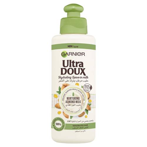 غارنيه - كريم للشعر بحليب اللوز 200ml 