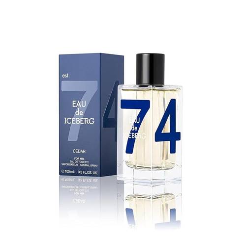 عطر ايسبرج او دو ايسبرج 74 سيدار الرجالي او دو تواليت 100مل