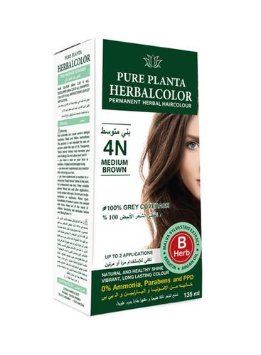 صبغه شعر طبيعيه HERBAL COLOR 4N