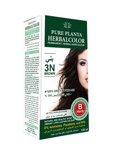صبغه شعر طبيعيه HERBAL COLOR 3N