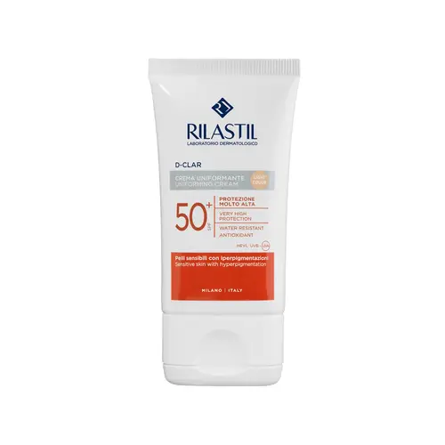 ريلاستيل -دي كلار كريم موحد للون البشرة المتصبغة بعامل وقاية من الشمس SPF 50 - درجة فاتحة - 40 مل
