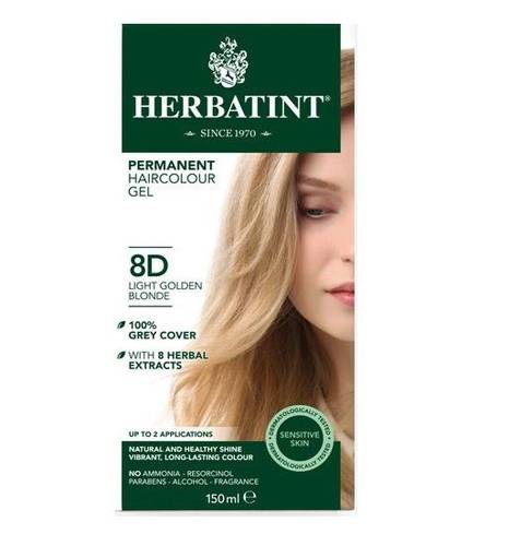Herbal Colour Medium Golden Blend 8D