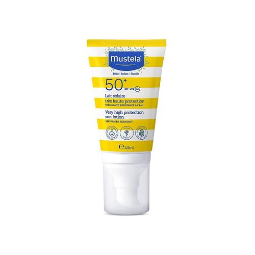 موستيلا - لوشن واقي من الشمس بعامل حماية SPF 50 للأطفال - 40 مل