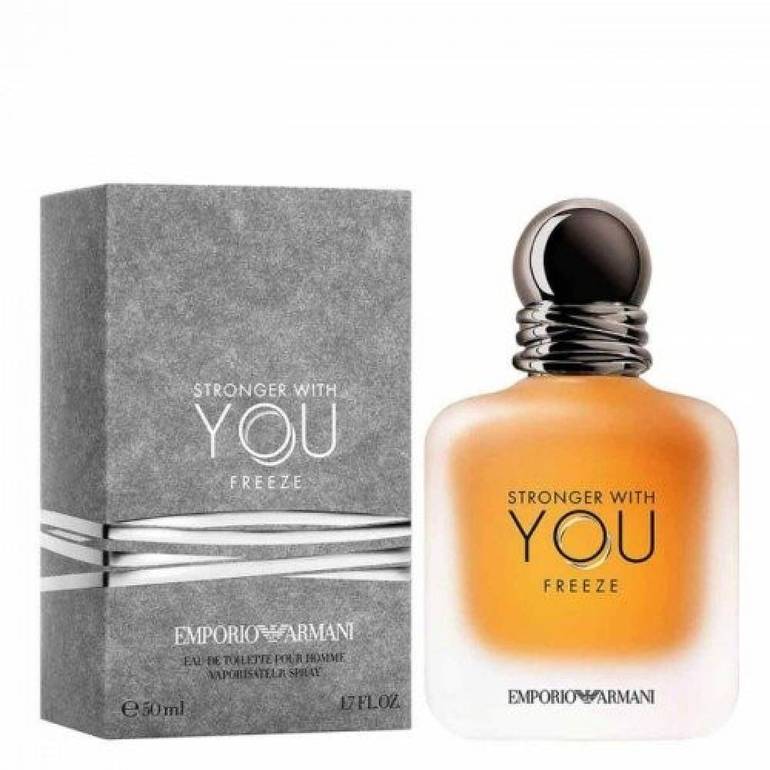 عطر ارماني سترونجر ويذ يو فريز الرجالي او دو تواليت 50مل