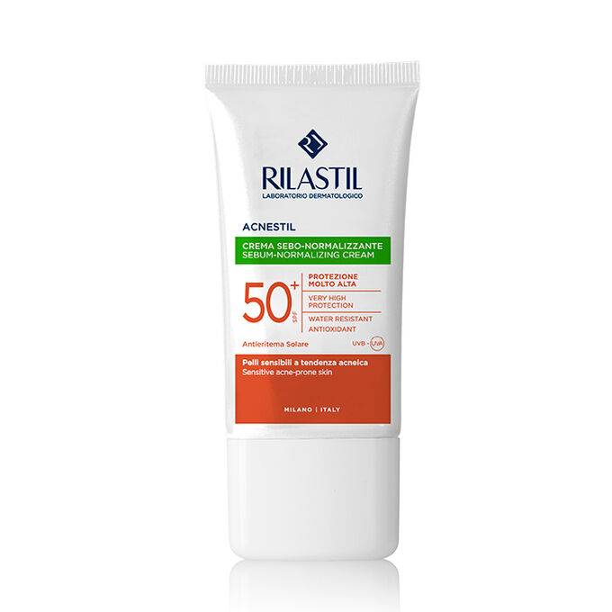 ريلاستيل - أكنيستيل واقي شمس SPF 50 للبشرة الدهنية 40 مل