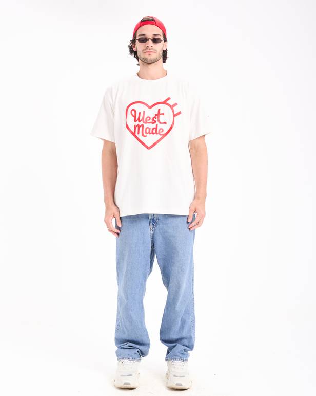 FAKE T-shirt -WHITE