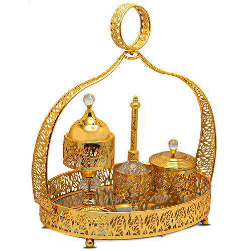 Gold Crystal Hospitality Serving Set