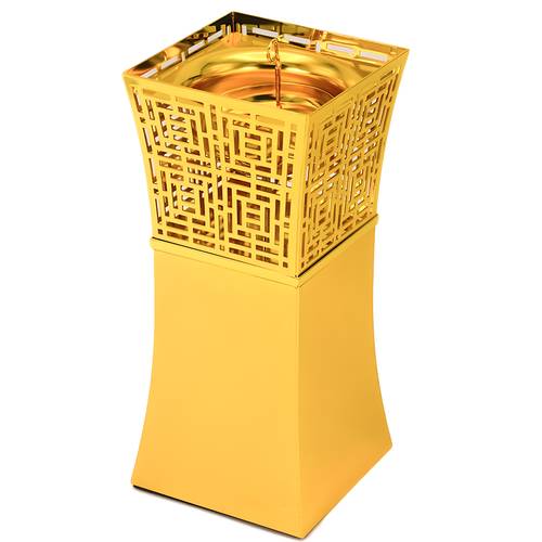 مبخرة الفخامة ذهبي صغير