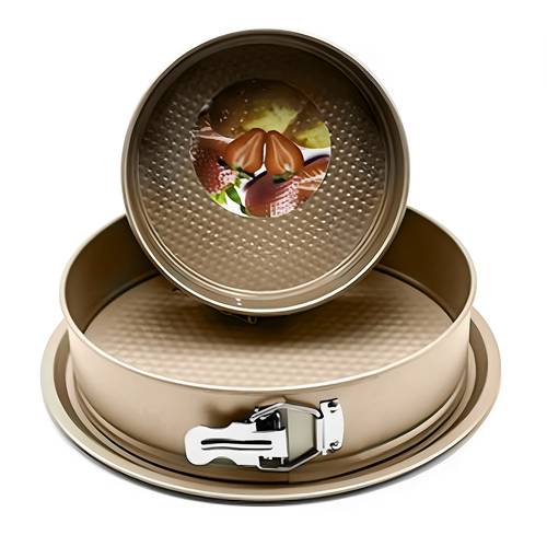 2-Piece Single Cake Mold Set with Lock
