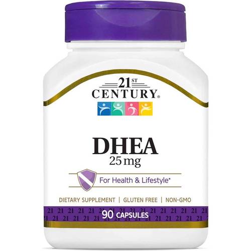 21st Century, Dehydroepiandrosterone, 90 Capsules