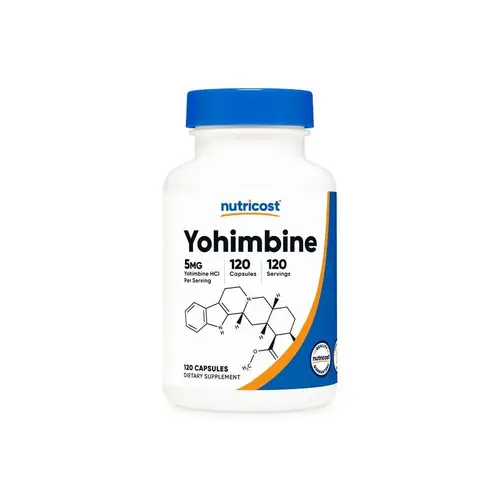 Nutricost Yohimbine Hydrochloride 5 mg, 240 Capsules