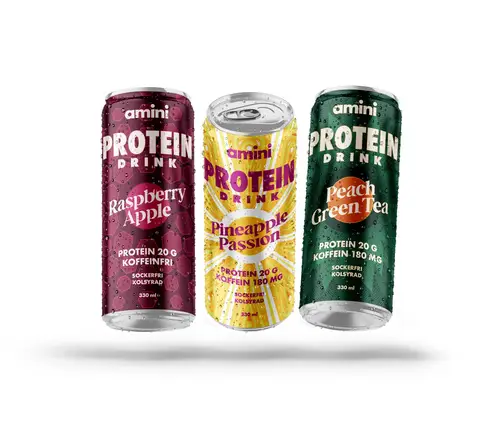 Amnini Fruity Sparkling Protein Drink 330ml
