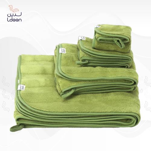 منشفة سوفت (فستقي) - 30×30 سم