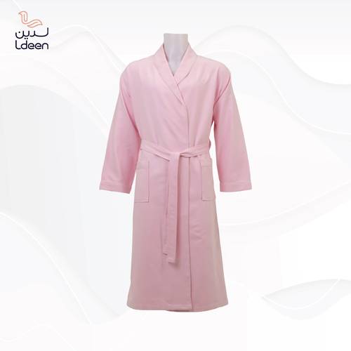 الروب المطوّر (مايكروفايبر) - وردي - 2XL/3XL